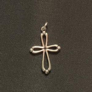 James Avery Open Cross With Buds
